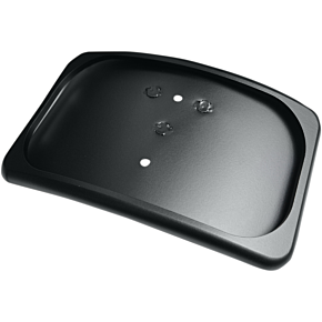 License Plate Mount - 3 Hole - Flat Black 2030-1013