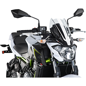 PUIG New Generation Windscreen - Clear - Kawasaki