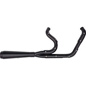 2-into-1 Assault Exhaust System - Full Black on Black TM-5054BKBK