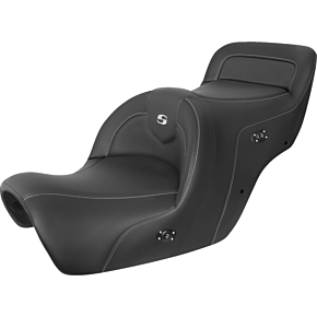 Heated Roadsofa™ Carbon Fiber Seat - Without Backrest - Black - GL '88-'00 H88-07-185HCT