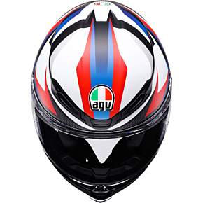 K6 S Helmet - Timewarp - Matte Black/Red/Blue - Medium 2118395016-028-M