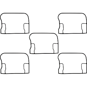 Rubber Upper Rocker Cover Gasket - Big Twin 17356-92