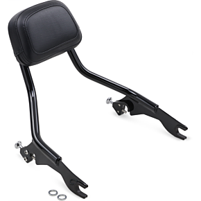 Cobra Detachable Backrest - Black - Short - FLH/FLT 602-2200B