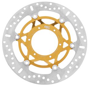 EBC Brakes EBC Rotors for Japanese Street Bikes - Silver - MD1141X