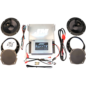 J  M 200 W Amplifier/Speaker Kit - '98-'13 FLHX/FLHT RPKT-200HC13