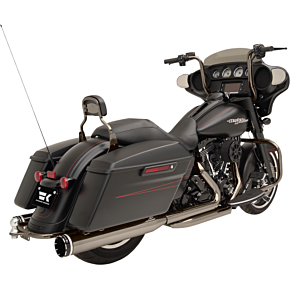 Khrome Werks 2:2 Dominator Exhaust System - Eclipse® - '09-'16 FL - With 4-1/2" Muffler 201830