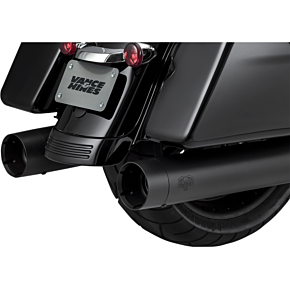 Vance  Hines 4.5" Muffler - Black/Black - Titan 46650