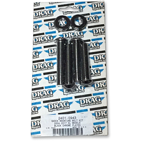 Shock Mount Kit - Black/Chrome 2401-0943