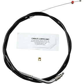 Throttle Cable - +6" - Black 101-30-30035-06