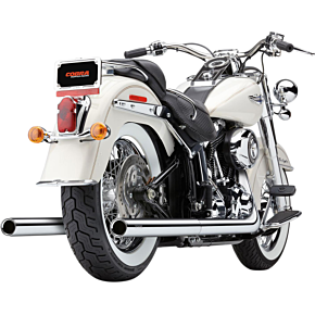 True Dual Exhaust - Billet Tip - '07-'11 Softail 6985