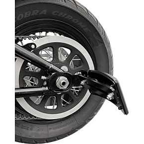 License Plate Bracket - M8 Softail - Black KUS20501