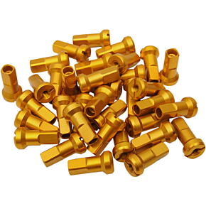 Moose Racing MX1 Nipple Set - Gold - 9 Gauge