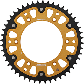 Supersprox Stealth Rear Sprocket - 48 Tooth - Gold - Honda RST-210-48-GLD