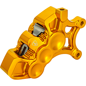 Monoblock Axial Brake Caliper - 14" - Right - Gold 320-112