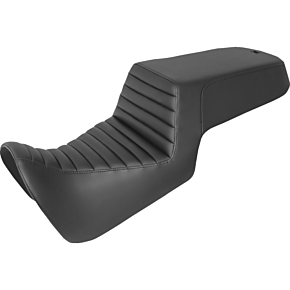 Step-Up Seat - Front Tuck-n-Roll/Rear Smooth - Black 821-34-171