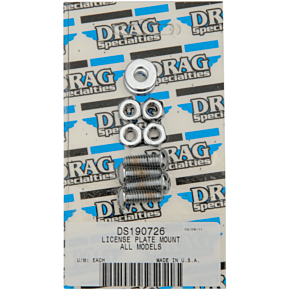 Mount Bolt Set - Socket Head - License Plate DS-190726