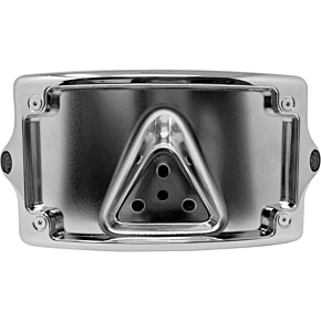 License Plate Kit - Amber/Red/White - Chrome KUS20351