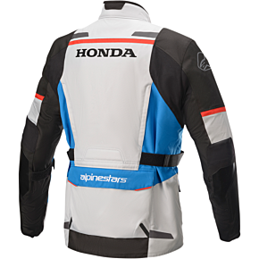 Honda Andes v3 Drystar® Jacket - Gray/Blue/Red - Small 3207421-9173-S