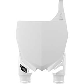 Acerbis Raptor Number Plate - White - Yamaha