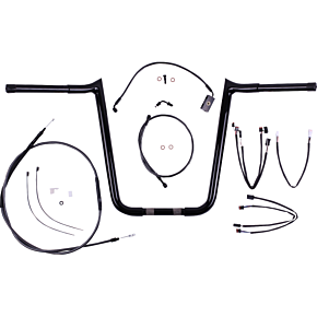 Handlebar Kit - Viking - 14" - Black Pearl™ 48894-314