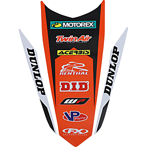 FACTORY EFFEX Rear Fender Graphic - KTM 22-32532