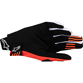 Techstar MX Gloves - Black/Hot Orange - Medium 3560125-1041-M