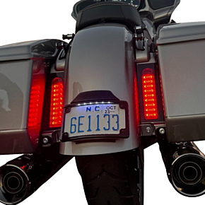 ProBEAM® Auxiliary Fillerz® - Run/Brake/Turn - Red Lens - Gloss Black PB-FILL-23-RB