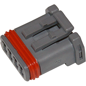Mx-1900 4-pin Grey Socket Housing Hd# 69201179