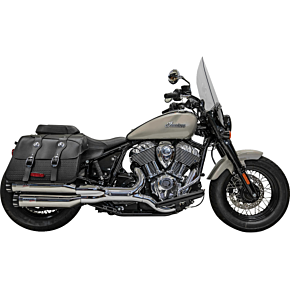 4" Slip-On Mufflers - Chrome 8CH17