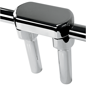 Risers - Hefty - Top - 6" - Chrome LA-7446-06