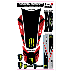 Universal Trim Kit - Monster Red 15-10-101