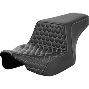 Step-Up Seat - Front Honeycomb - Silver Stitching - FL '23-'24 823-07-17705