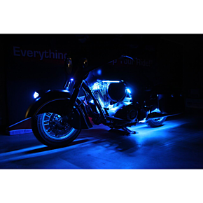 Custom Dynamics Engine Accent Light Kit - Indian - Blue M2EK1-IND-BLUE