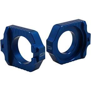 Works Connection Elite Axle Block Kit - Blue 17-250