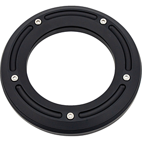 Assault Derby Cover with Window - Matte Black - Touring/Trike TM-0040MBK