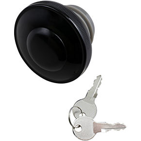 Gas Cap - Vented Locking - Black 0703-0815