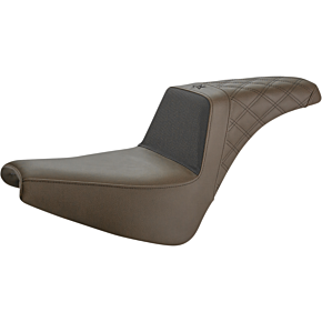 Unknown Industries Seat - Front Carbon Fiber/Black Gripper Lumbar/Rear Lattice Stitch - FX UN18-30-173BR
