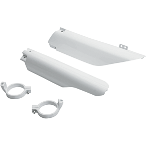 Fork Cover - White - SUZ - '04-'05 SU03998-041