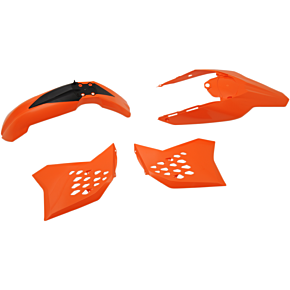 Acerbis Plastic Body Kit - Orange/Black