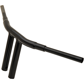 Handlebar - "Big" Buffalo - Chopper T-Bar - 10" - Gloss Black 0601-4316