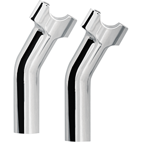 Risers - Pullback - 5-1/2" - Chrome WO527