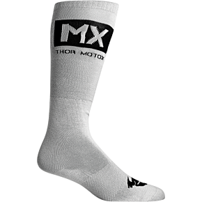 MX Cool Socks - Gray/Black - Size 10-13 3431-0668