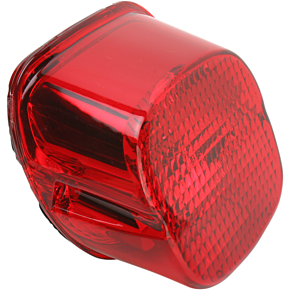 Taillight Lens - Bottom Tag Window - Red 2010-0783