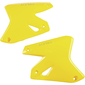 Acerbis Radiator Shrouds - DRZ '01 - Yellow