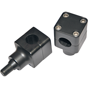 Wild 1 Risers - Stubby - Springer - Black WO533B