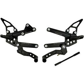 TT Rearset - ZX6R DRP-705-BK