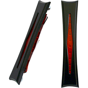 Bag Lights - Diamond - Red Lens - Black BL01-IB