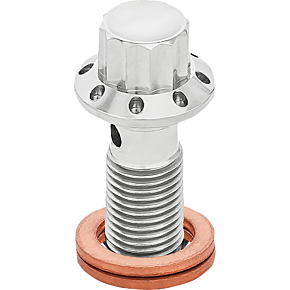 Banjo Bolt - 3/8"-24 - Polished 300-824