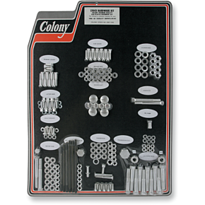 Hardware Kit - Cadmium - '66-'69 8307 CAD