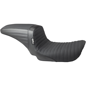 Kickflip Seat - Pleated w/ Gripp Tape - Black - FXD '04-'05 LF-591PTGP